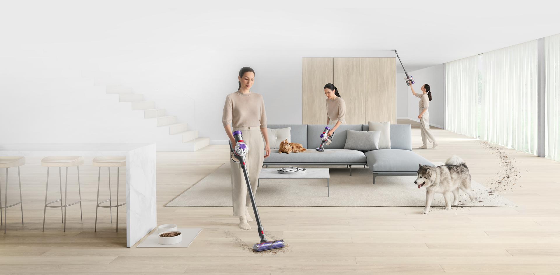 Dyson V15 vs Shark Stratos